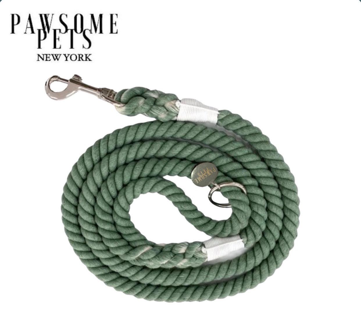 ROPE LEASH - EMERALD GREEN-0